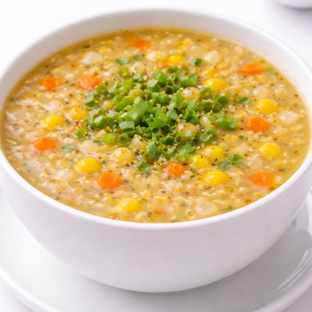 Sweet Corn Soup.
