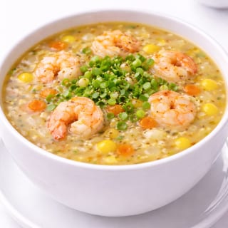 Sweet Corn Shrimp Soup