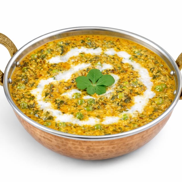 Methi Matar Malai.