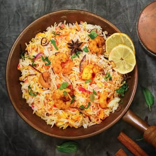 Shrimp Biryani