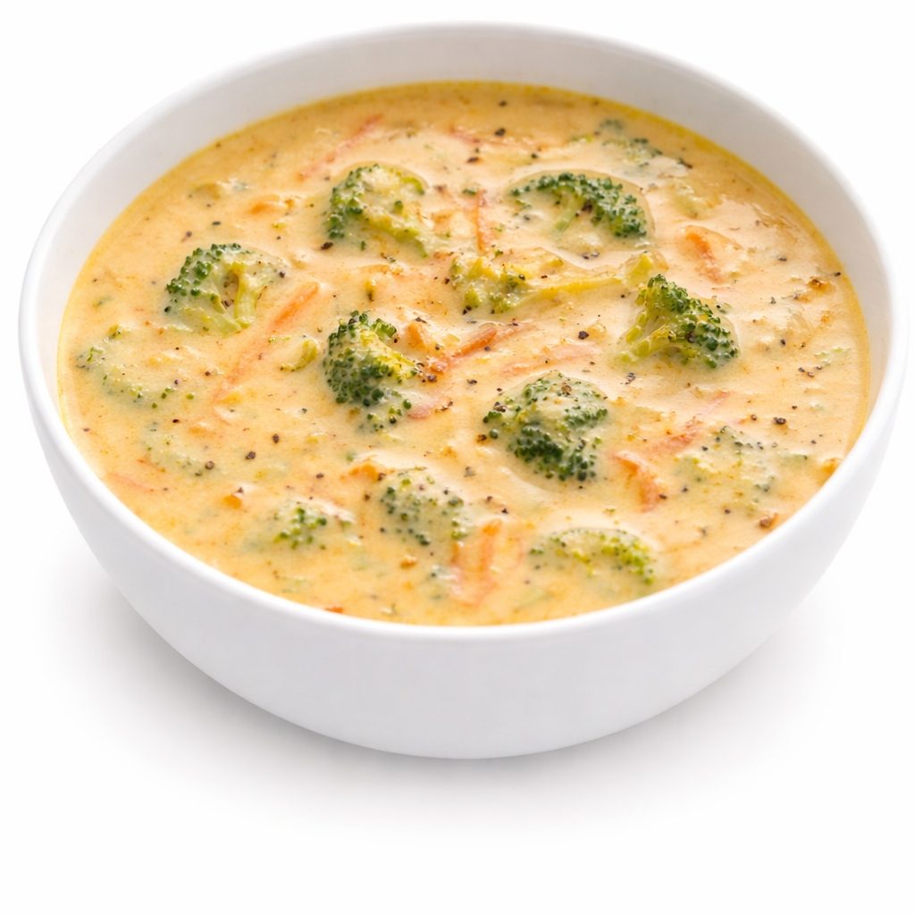 Burnt Garlic Broccoli Soup.