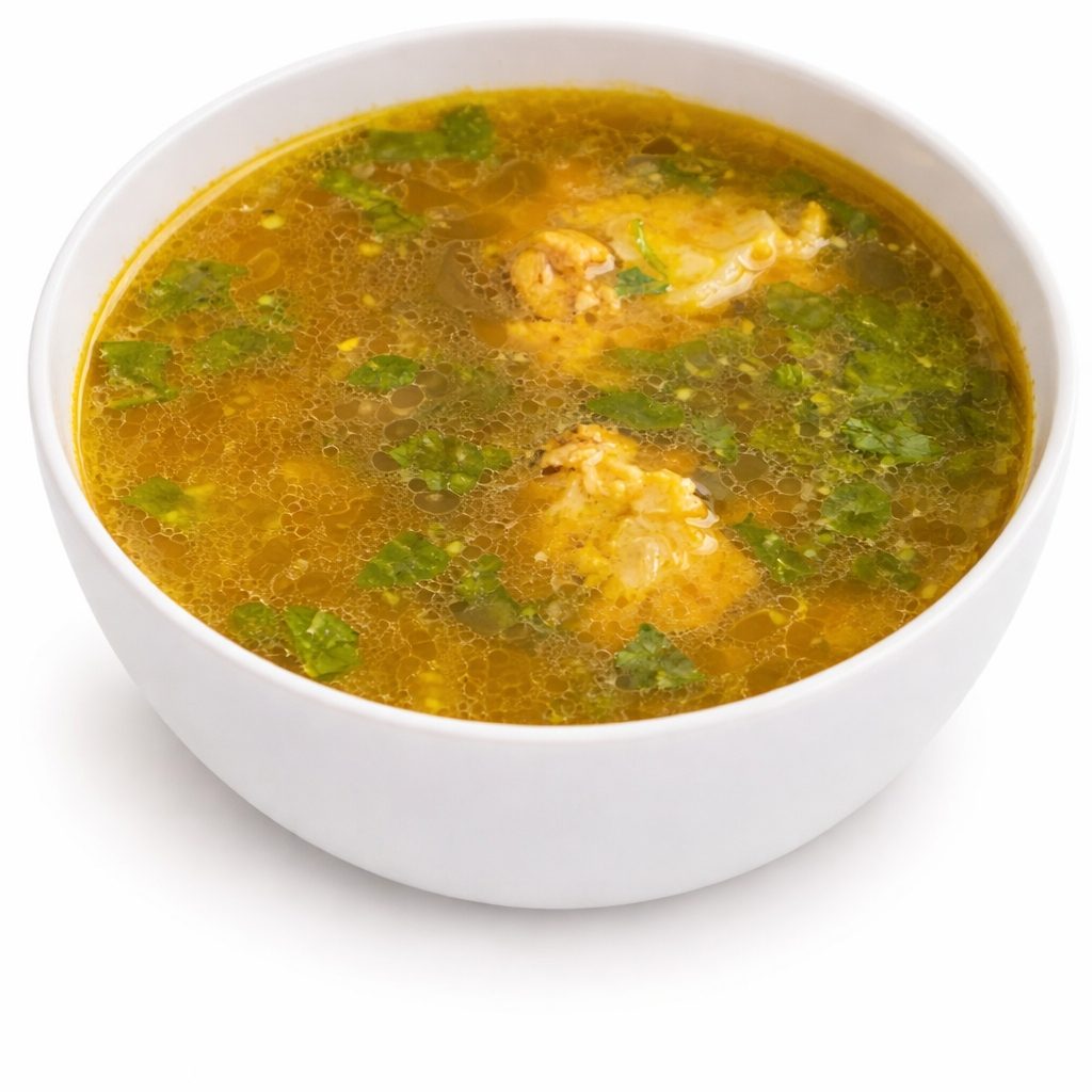 Desi Style Chicken Soup.