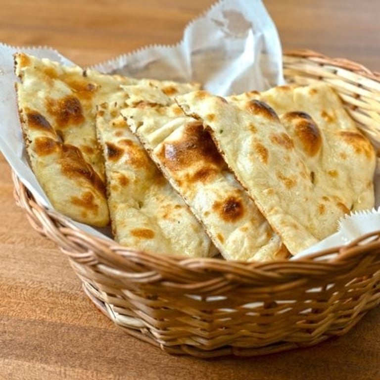 Savor our fresh naan