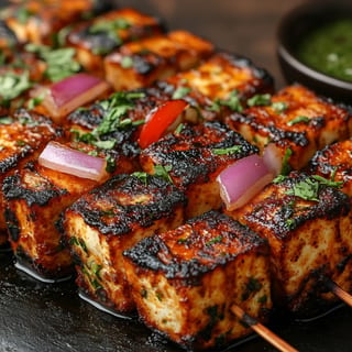 Tandoori Paneer Tikka (veg)